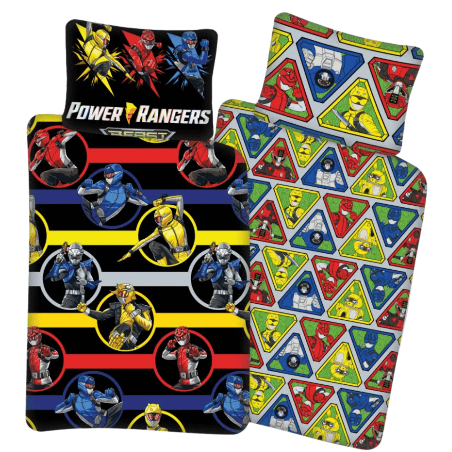Power Rangers "BEAST" - 100% Baumwolle Kinderbettwäsche